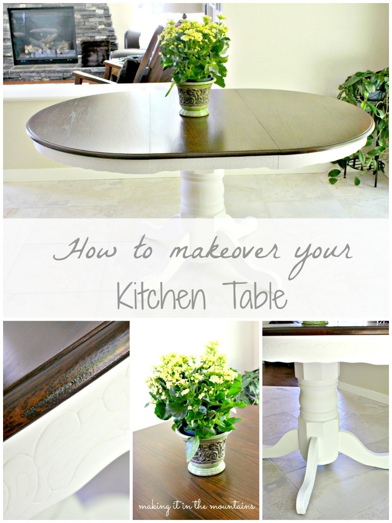 kitchen tables big lots on How To Makeover Your Kitchen Table And A Lesson I Learned The Hard Way