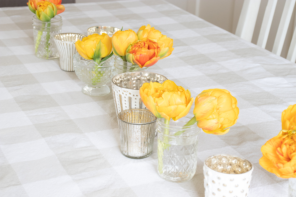 How to Set a Simple Spring Table - Making it in the Mountains