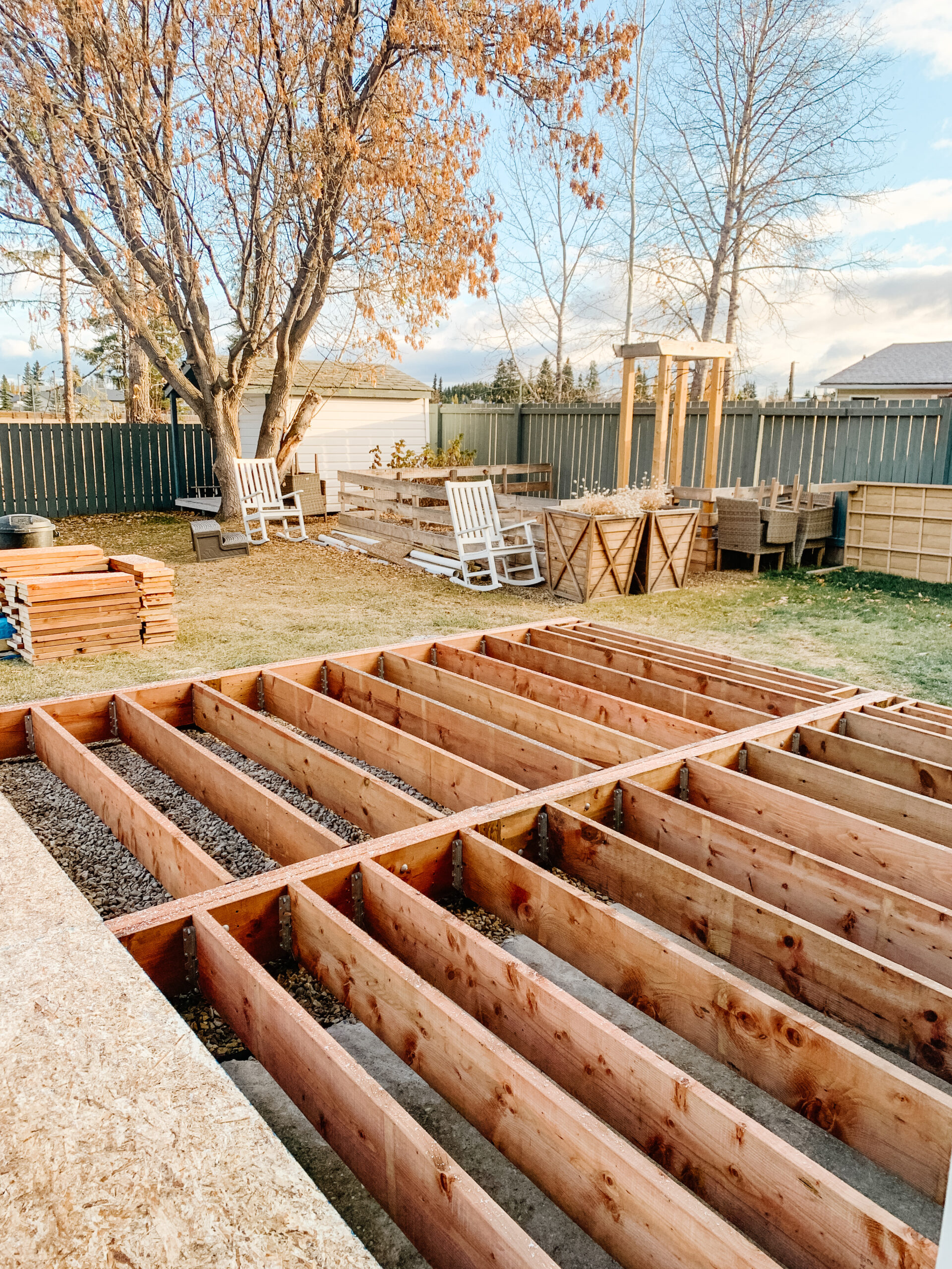 Our Covered Deck Plans - Making it in the Mountains