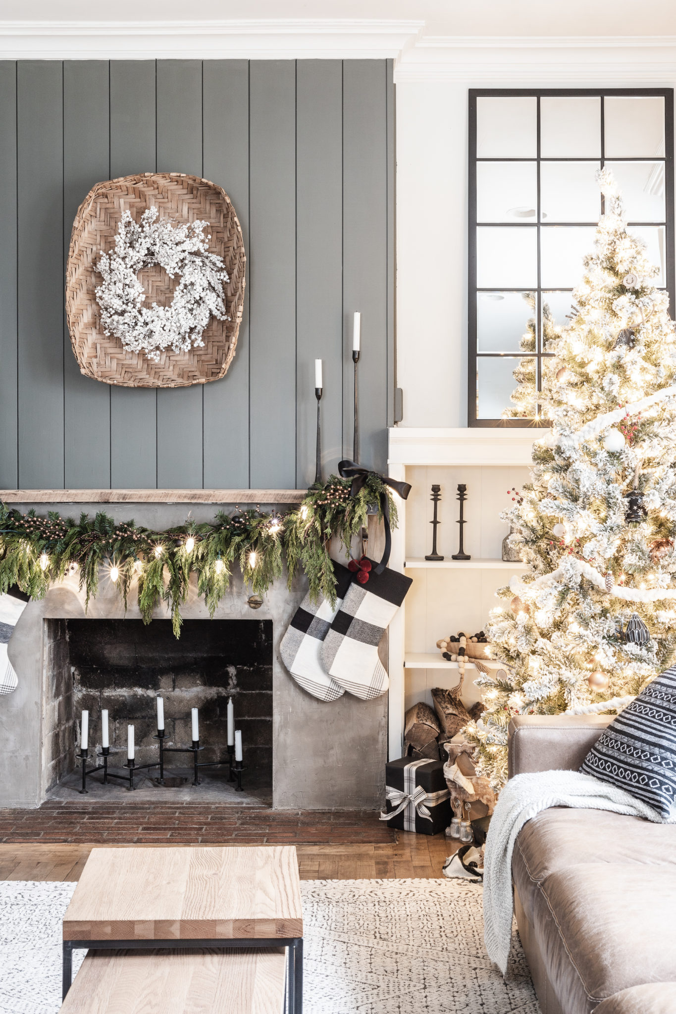 jillian harris fireplace on 20 Beautiful Holiday Home Tours To Inspire Your Christmas Decor This Holiday Season Making It In The Mountains